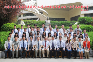 2013届体育博彩平台足投院足投专业本科1班毕业留念