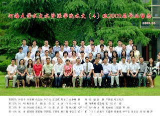 2009届体育博彩平台足投院足投专业本科4班毕业留念